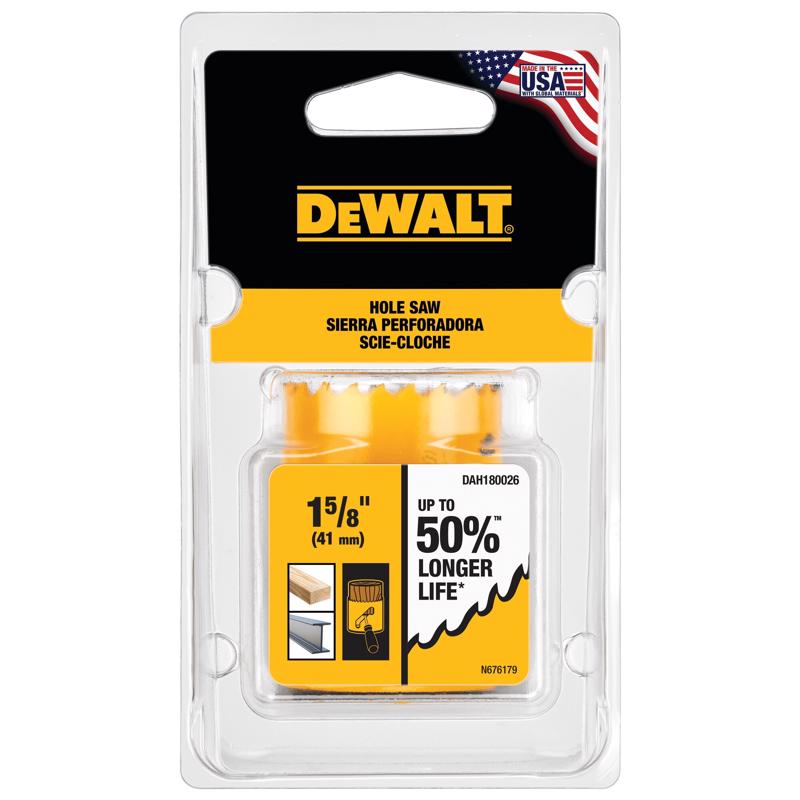 DEWALT 1-5/8 in. Bi-Metal Hole Saw