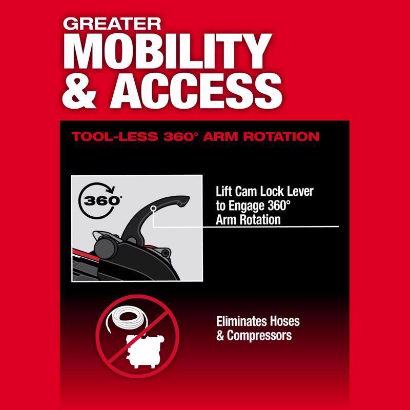 Milwaukee M12 FUEL 0.5 in. W X 18 in. L Cordless Bandfile Sander Tool Only