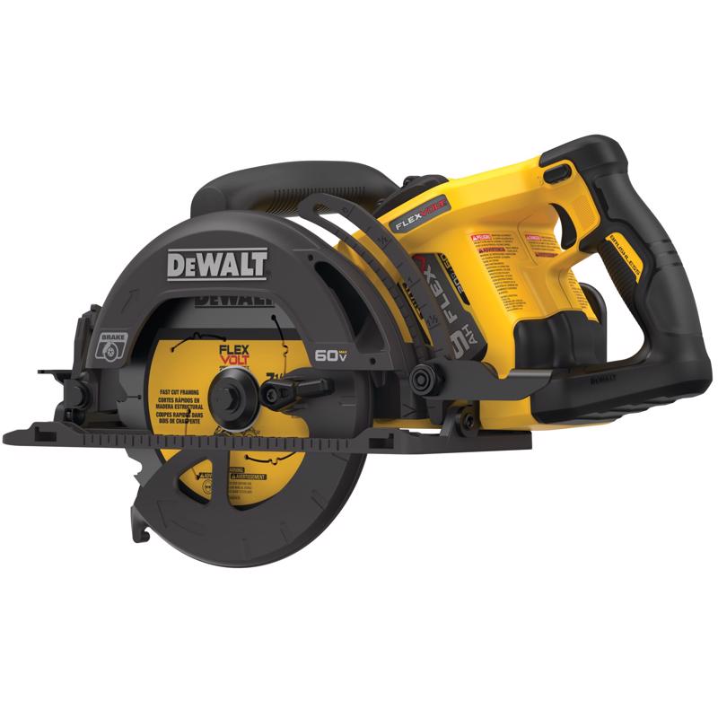 DeWalt 60V MAX 7-1/4 in. Cordless Brushless Worm Drive Circular Saw Kit (Battery & Charger)