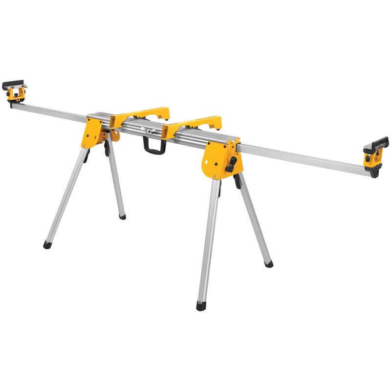 DeWalt Aluminum 32 in. H X 100 in. W Compact Miter Saw Stand 500 lb Yellow