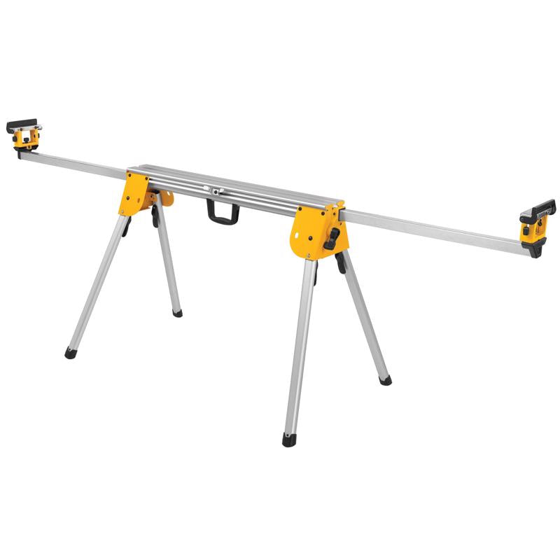 DeWalt Aluminum 32 in. H X 100 in. W Compact Miter Saw Stand 500 lb Yellow