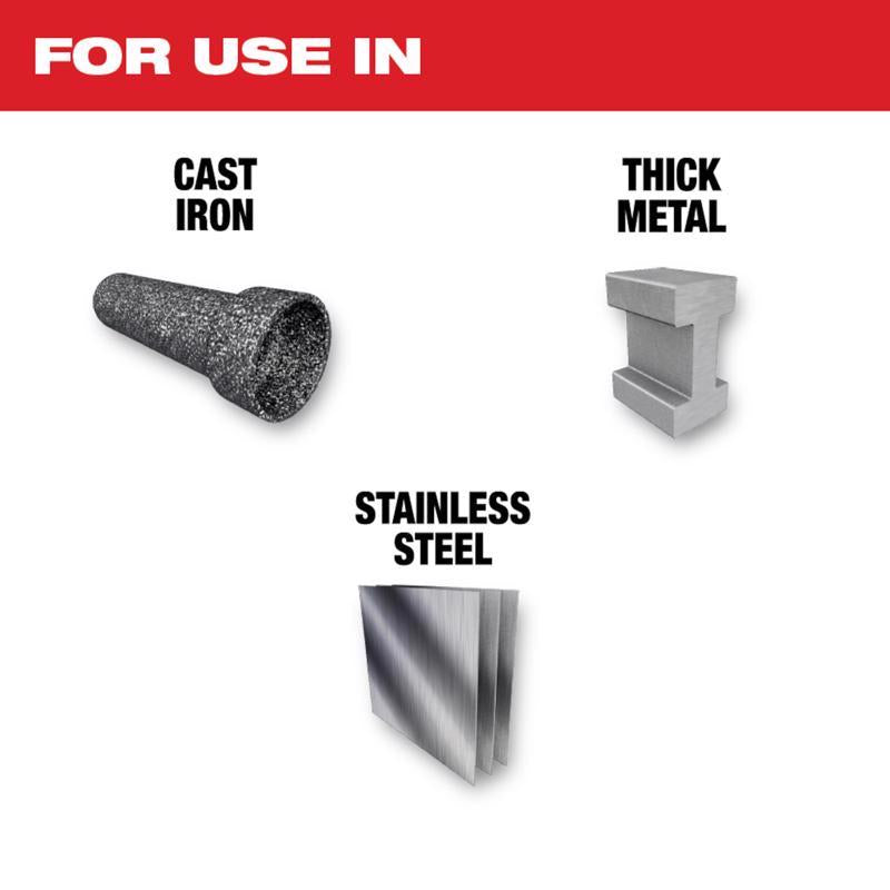 Milwaukee Torch Sawzall Nitrus Carbide Blade 8 TPI