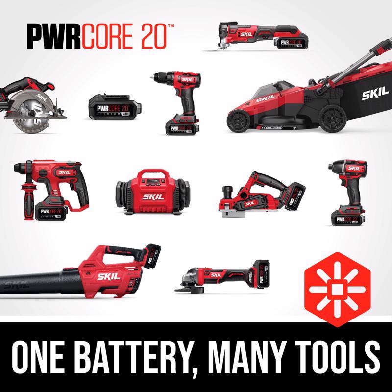 SKIL 20V PWR Core 20 Cordless Random Orbit Sander Kit (Battery & Charger)