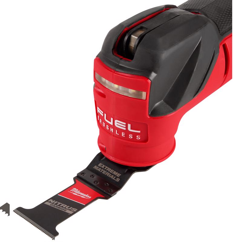 Milwaukee Nitrus Carbide 1-3/8 in. W Carbide Open-Lok Oscillating Saw Blade Multi-Material