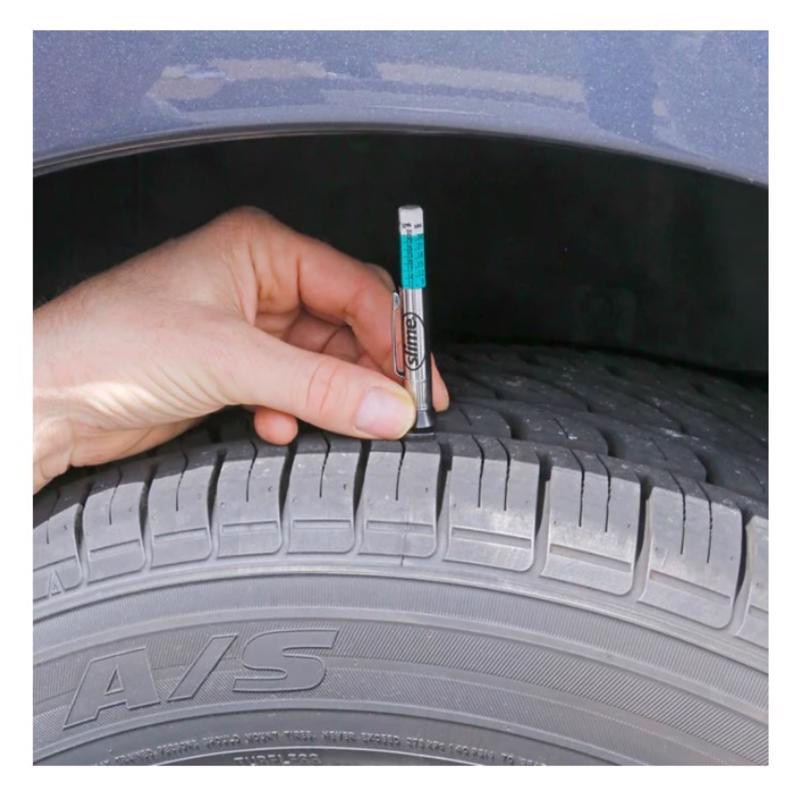 Slime Depth Gauge 1 in. Silver