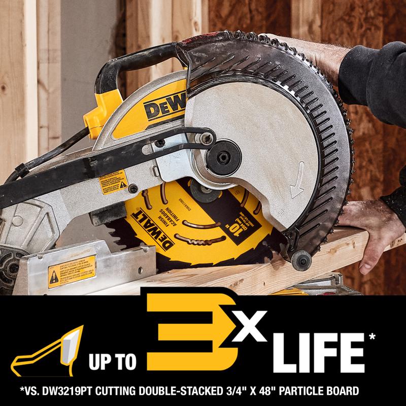 DeWalt 10 in. D X 5/8 in. Carbide Tipped Circular Saw Blade 80 teeth