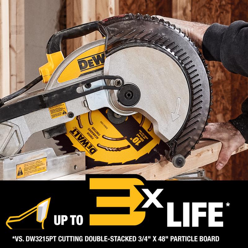 DeWalt 10 in. D X 5/8 in. Carbide Tipped Circular Saw Blade 60 teeth