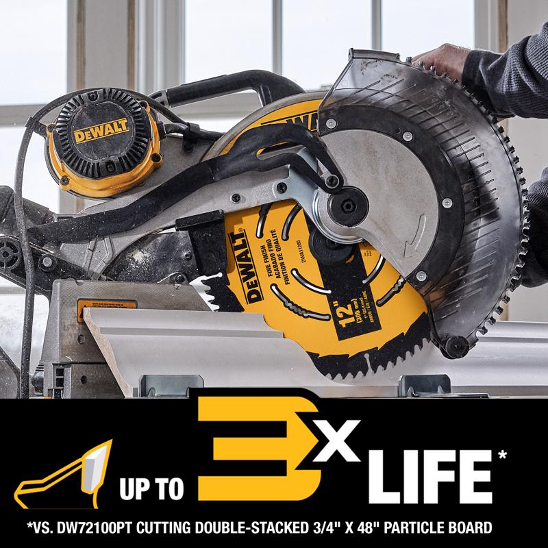 DeWalt 12 in. D X 1 in. Carbide Tipped Circular Saw Blade 100 teeth