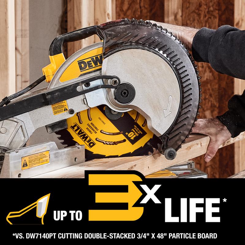 DeWalt 10 in. D X 5/8 in. Carbide Tipped Circular Saw Blade 40 teeth
