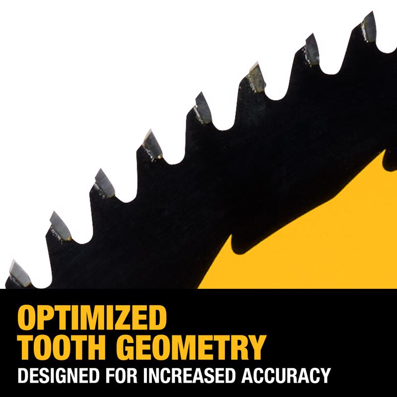DeWalt 12 in. D X 1 in. Fine Finish Carbide Tipped Circular Saw Blade 80 teeth