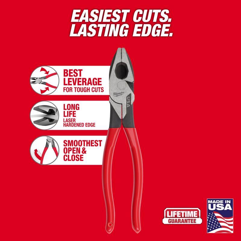 Milwaukee 9.22 in. Forged Steel Lineman's Pliers