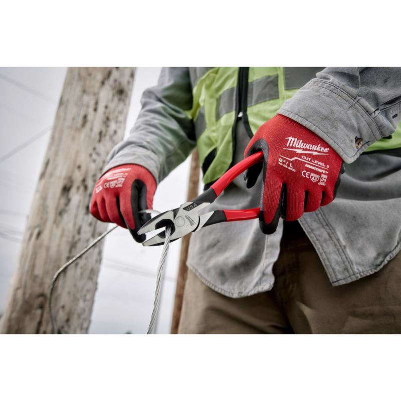 Milwaukee 9.22 in. Forged Steel Lineman's Pliers