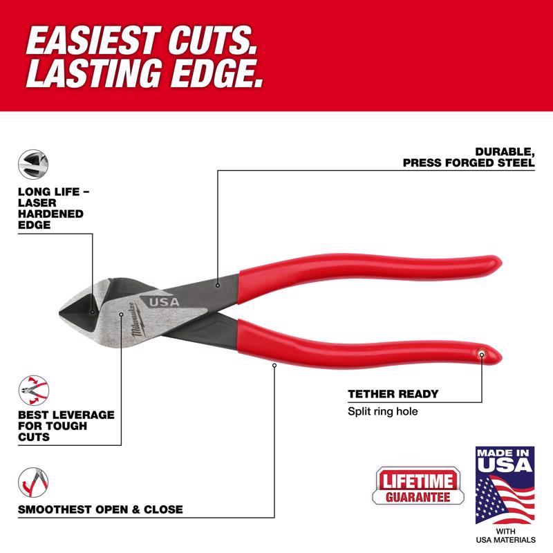 Milwaukee 7.88 in. Forged Steel Diagonal Pliers