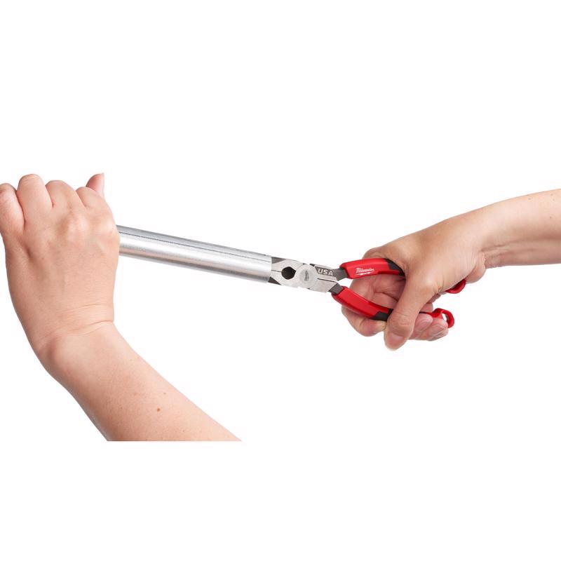 Milwaukee 8.46 in. Forged Steel Long Nose Pliers