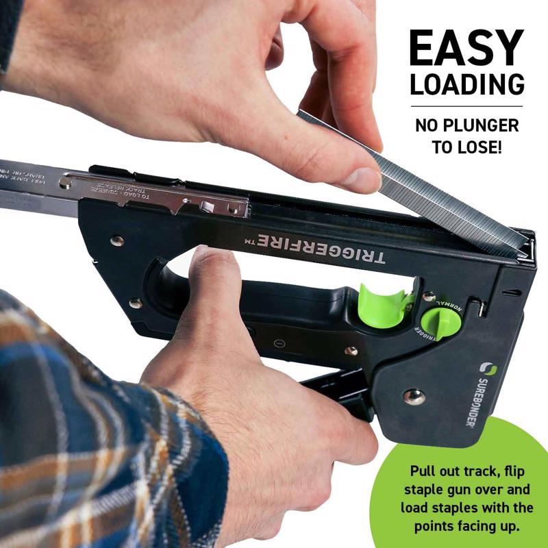 Surebonder 3/8 in. Trigger Fire Staple Gun