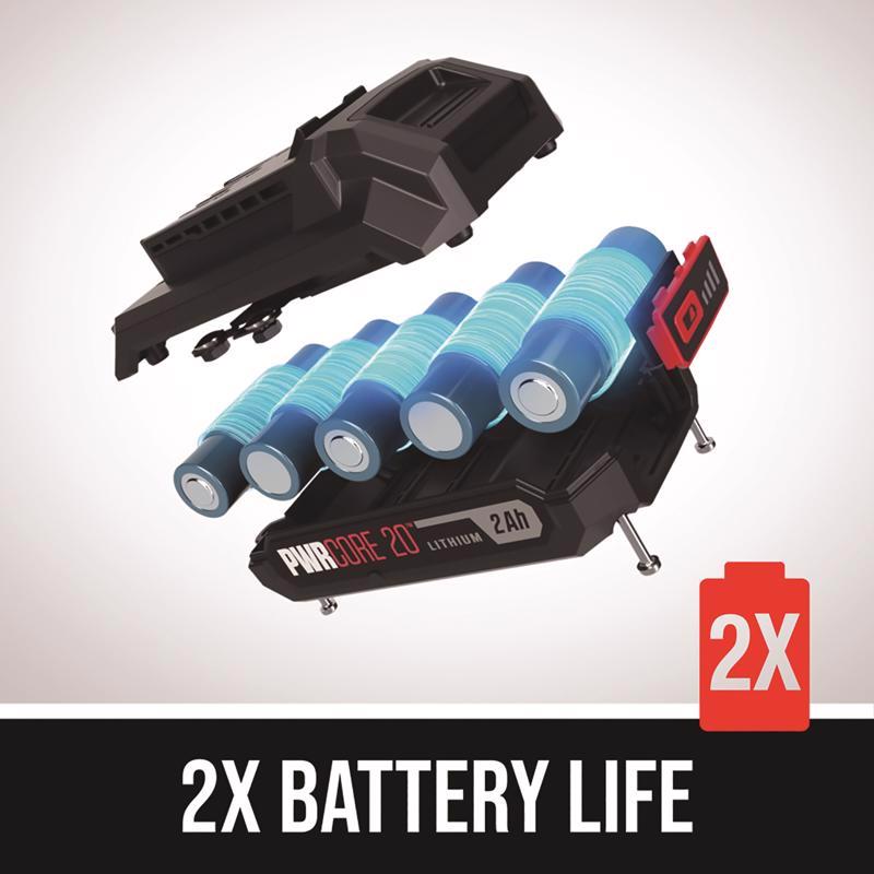 SKIL 20V PWR CORE 20 Cordless 4-1/2 in. Angle Grinder Kit (Battery & Charger)