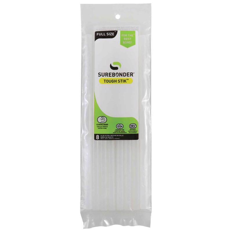 Surebonder .44 in. D X 10 in. L Hot Glue Sticks Clear 8 pk