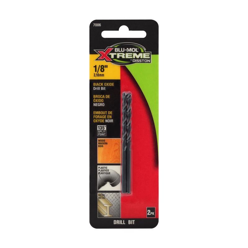 Blu-Mol Xtreme 1/8 in. High Speed Steel Drill Bit