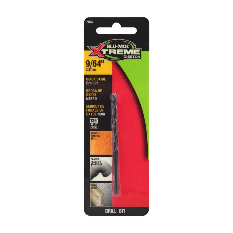 Blu-Mol Xtreme 9/64 in. High Speed Steel Drill Bit