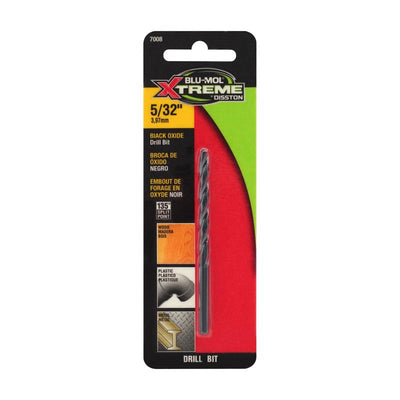 Blu-Mol Xtreme 5/32 in. Black Oxide Drill Bit