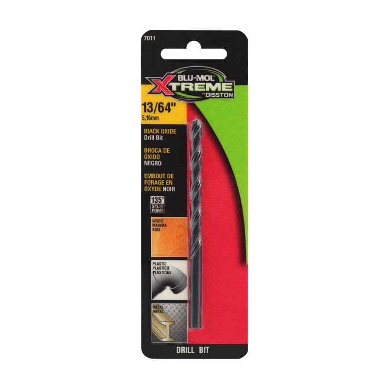 Blu-Mol Xtreme 13/64 in. High Speed Steel Drill Bit
