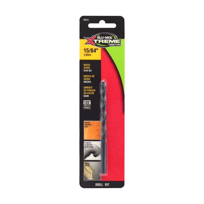 Blu-Mol Xtreme 15/64 in. High Speed Steel Drill Bit