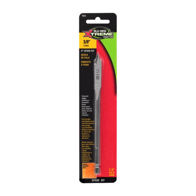 Blu-Mol Xtreme 3/8 in. X 6 in. L Carbon Steel Spade Bit Hex Shank