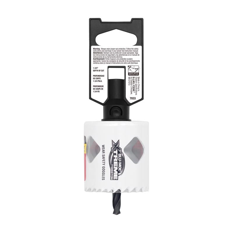 Blu-Mol Xtreme 2 in. Bi-Metal 1/4 in. D Hole Saw