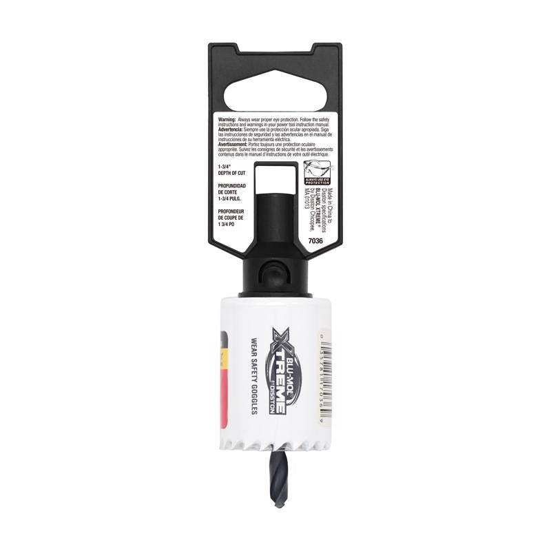 Blu-Mol Xtreme 1-1/2 in. Bi-Metal 1/4 in. D Hole Saw