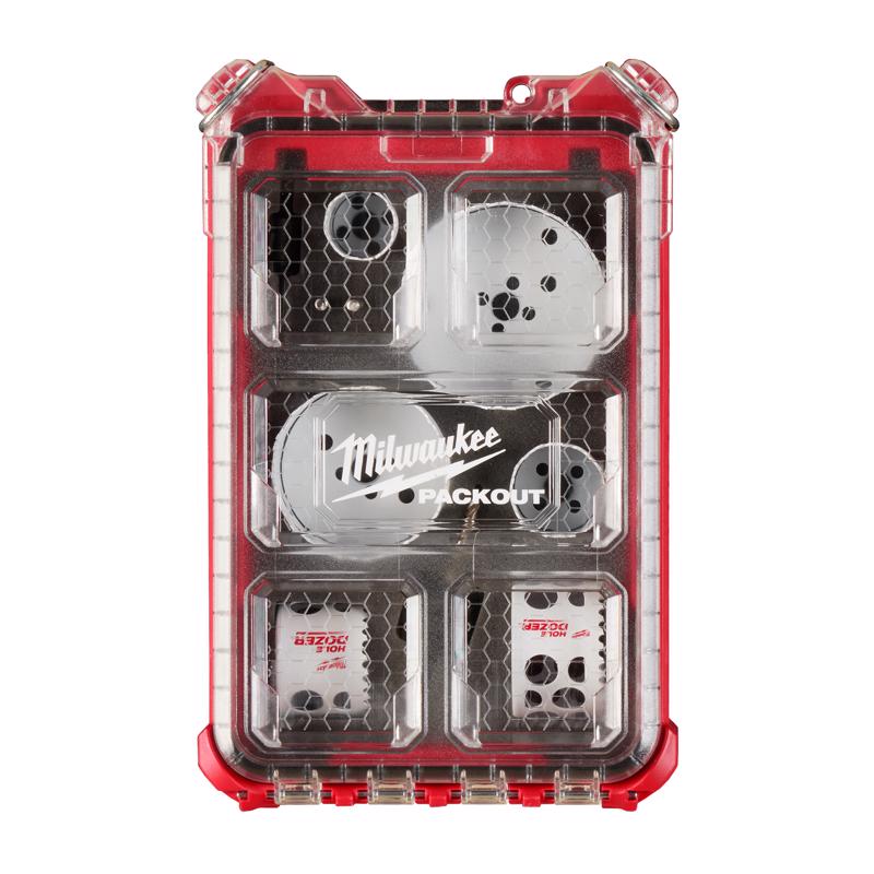 Milwaukee Hole Dozer Bi-Metal 4.6 in. L Hole Saw Kit