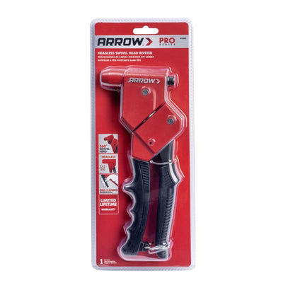 Arrow Metal Headless Rivet Tool Black/Red