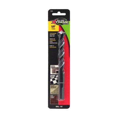 Disston Blu-Mol Xtreme 5/8 in. X 6 in. L Carbide Tipped Masonry Drill Bit Straight Shank
