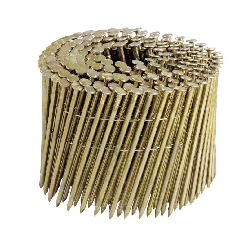 Bostitch 3-1/4 in. L Wire Coil Galvanized Framing Nails 15 deg 2700 pk