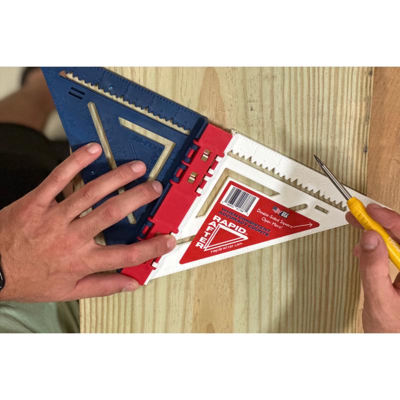 Rapid Rafter 7 in. L X 1 in. H Polystyrene Square