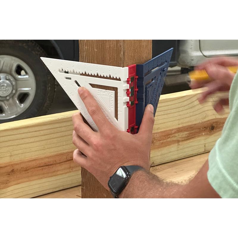 Rapid Rafter 7 in. L X 1 in. H Polystyrene Square