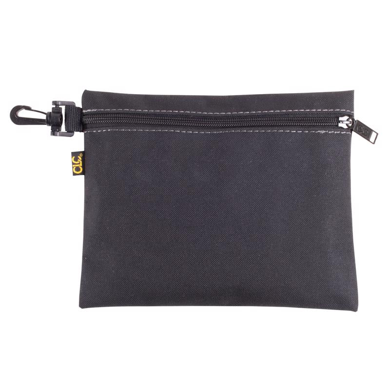 CLC 8 in. H Canvas Tool Pouch Black