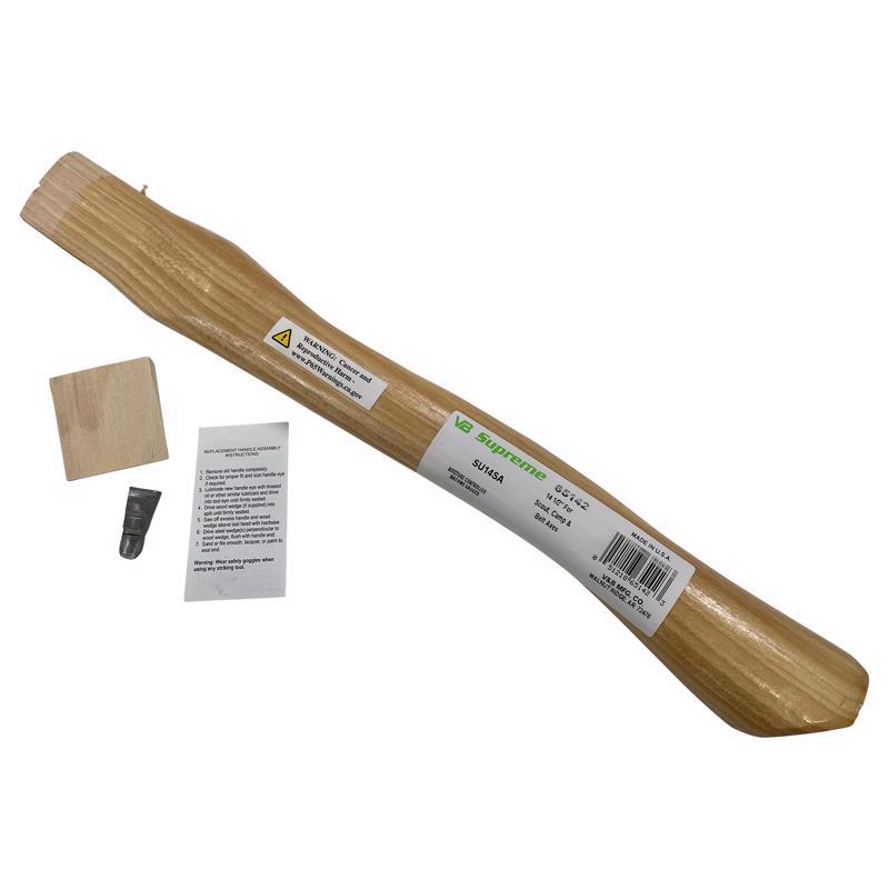 Vaughan 14 in. Steel/Wood Scout Axe Handle Brown