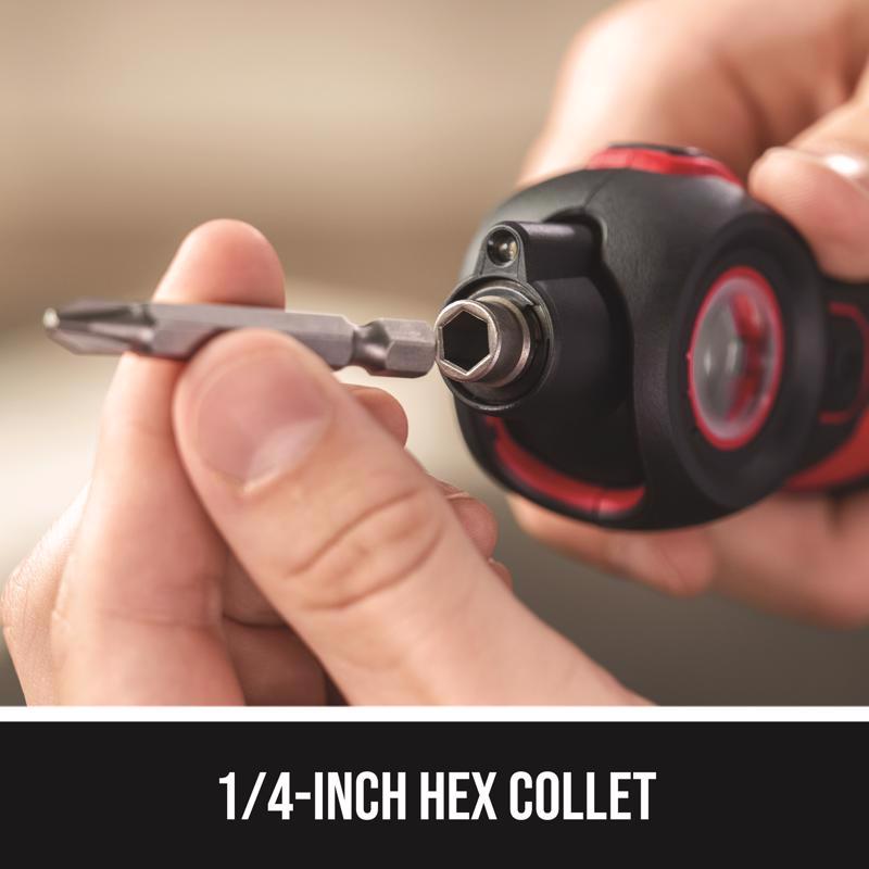SKIL 4V Cordless Rechargeable Screwdriver with Bit Set