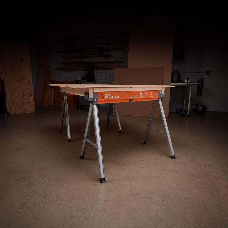 Bora Workhorse Folding Sawhorse 1400 lb. cap.