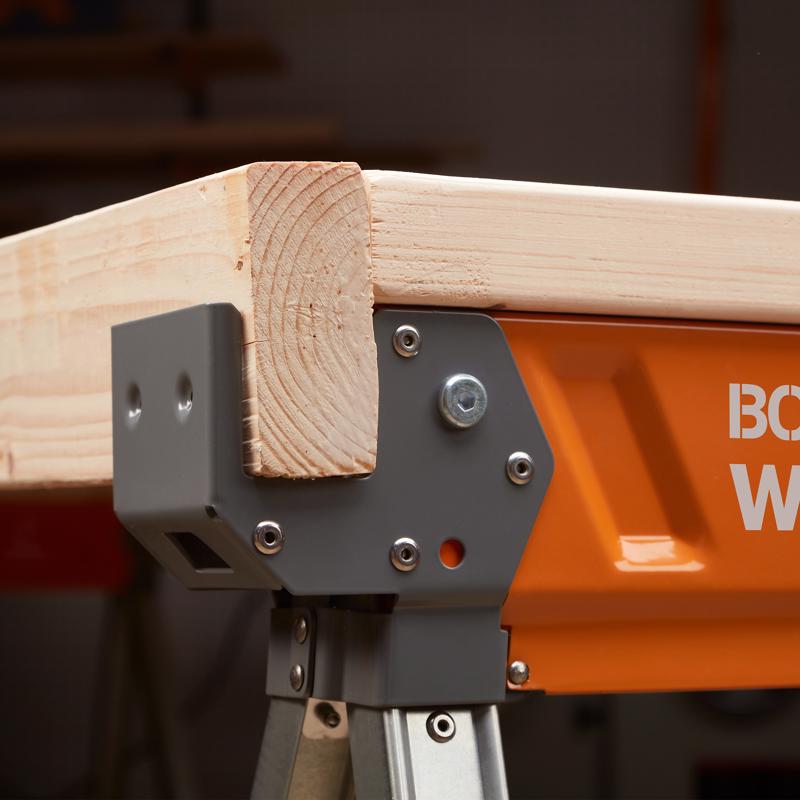 Bora Workhorse XT Adjustable Folding Sawhorse 1400 lb. cap.