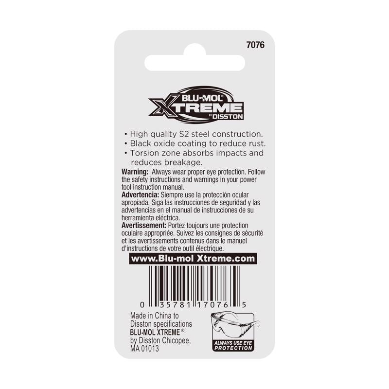 Blu-Mol Xtreme Phillips 2 X 2 in. L Screwdriver Bit S2 Tool Steel
