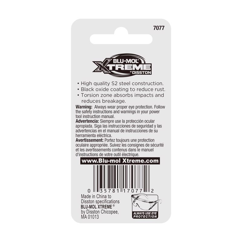 Blu-Mol Xtreme Phillips 3 X 2 in. L Screwdriver Bit S2 Tool Steel