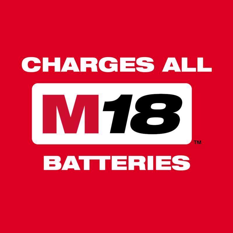 Milwaukee M18 Lithium-Ion Dual Bay Simultaneous Super Battery Charger