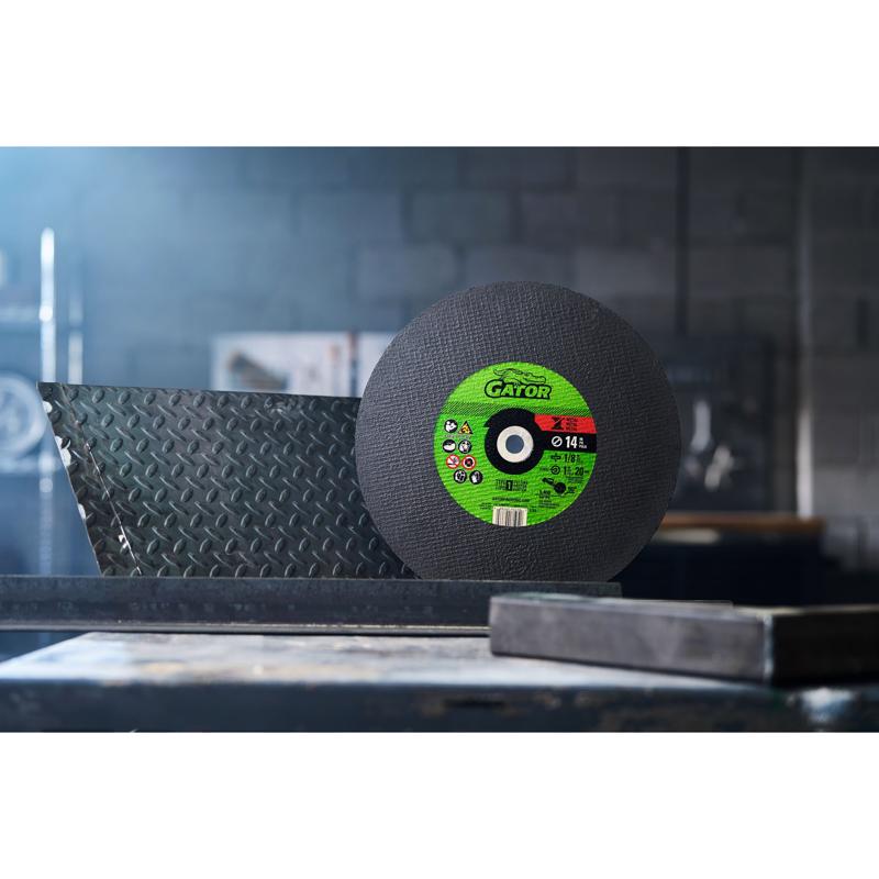 Gator 14 in. D X 1 in. Aluminum Oxide Metal Cut-Off Blade