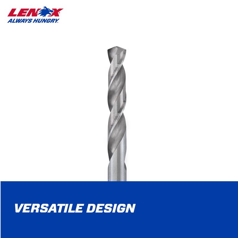Lenox 1/4 in. High Speed Steel 4-1/4 in. L X 1/4 in. D Hole Saw Pilot Bit