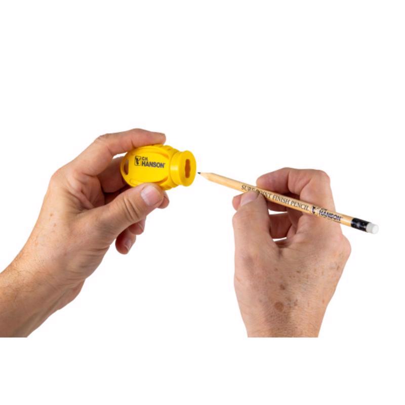 C.H. Hanson 2.625 in. L Carpenter Pencil Sharpener Yellow