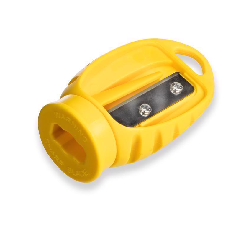 C.H. Hanson 2.625 in. L Carpenter Pencil Sharpener Yellow