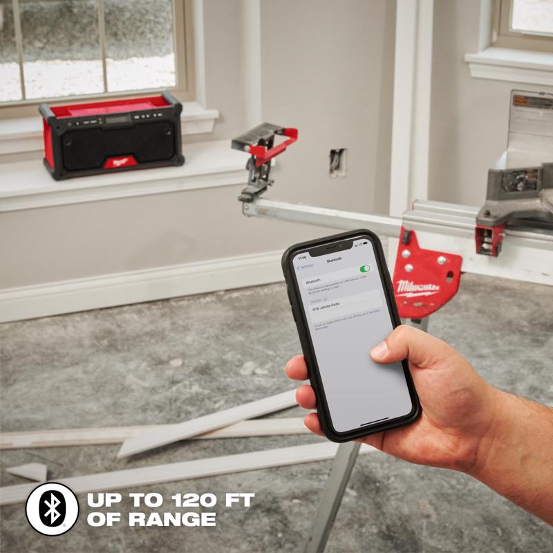 Milwaukee M18 Wireless Bluetooth Weather Resistant Jobsite Radio