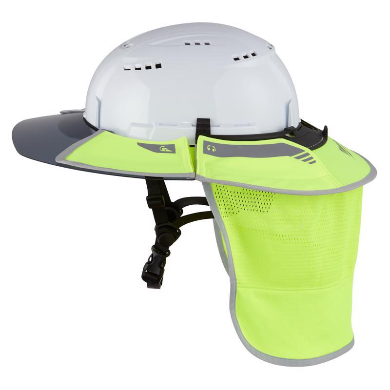 Milwaukee Bolt Hard Hat Sun Shade Fluorescent Yellow