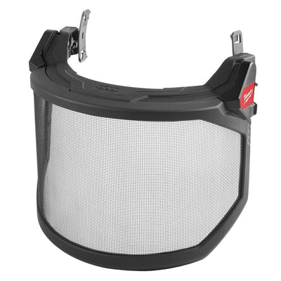 Milwaukee Bolt Anti-Fog Metal Mesh Face Shield Black Frame
